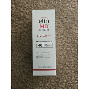 EltaMD Broad-Spectrum SPF 46 Facial Sunscreen (1.7 oz) NEW Exp 2/27